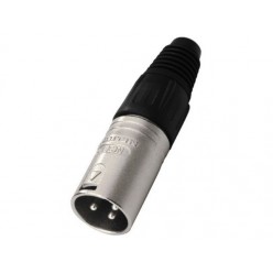 Monacor NC-3MX Wtyk XLR NEUTRIK, 3-pinowy